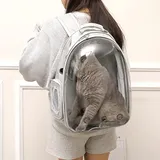 White Transparent Pet Bag