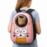 Cooling Pink Cat Desgin Stylish Pet Bag