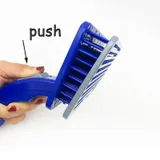 Pet Rectangle Self Cleaning Brush