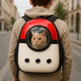 Red White Pokemon Pet Bag
