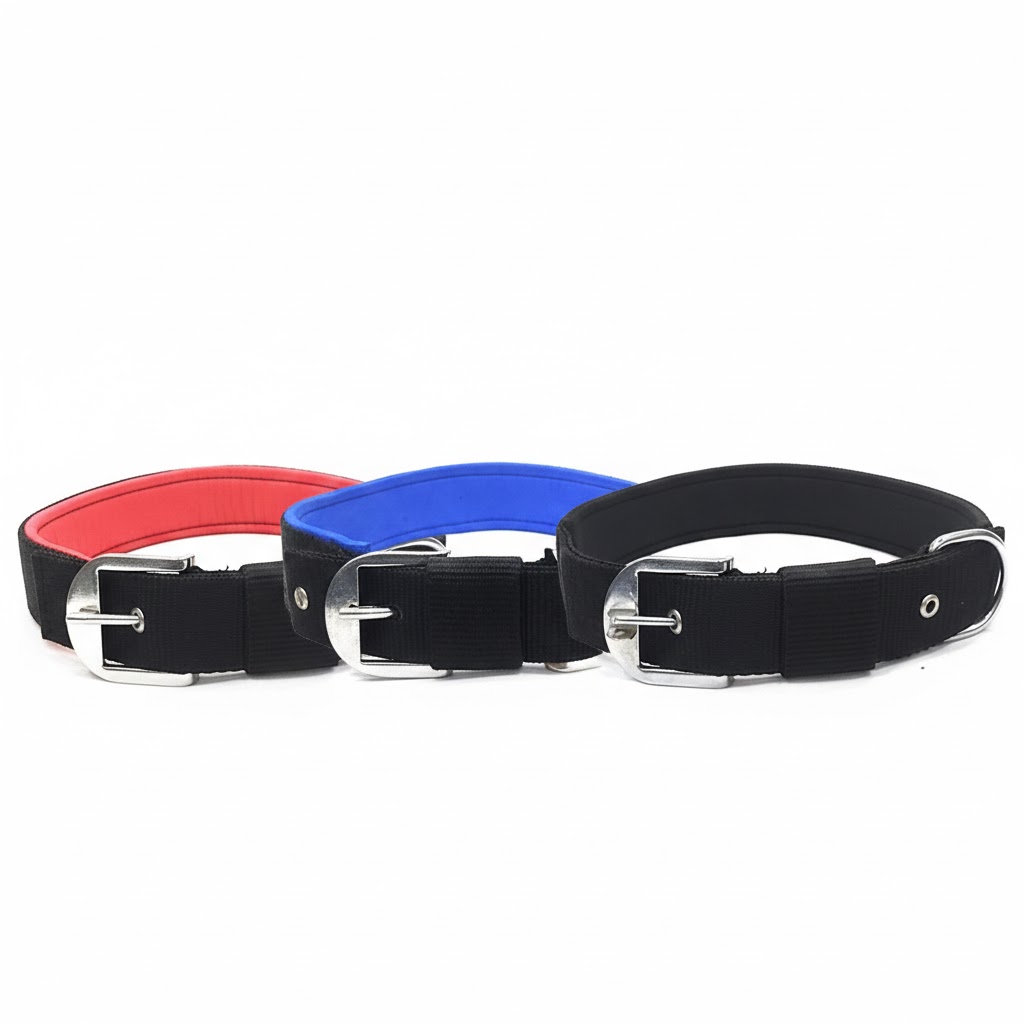 PP Padding Dog Collar Soft Padded Collar for Medium Dogs