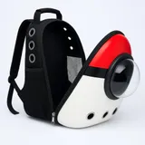Red White Pokemon Pet Bag