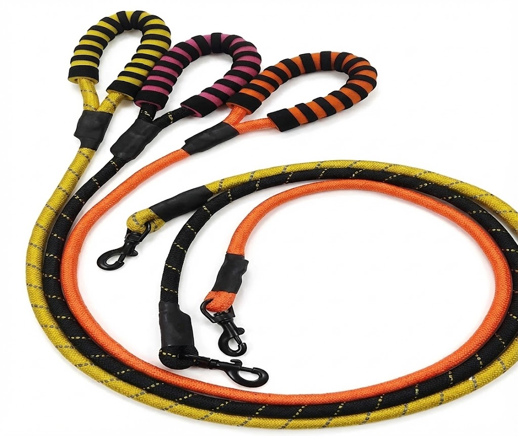 Rope Leash with Handle Grip