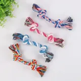 Colorful Rope Double Knot Toy