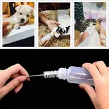 60ml Pet Feeding Bottle with Nipple and Cleaning Brush