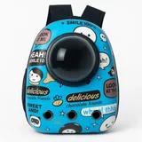 Cartoon Blue Pet Bag