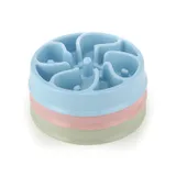 Flower Slow Feeding Plastic Bowl