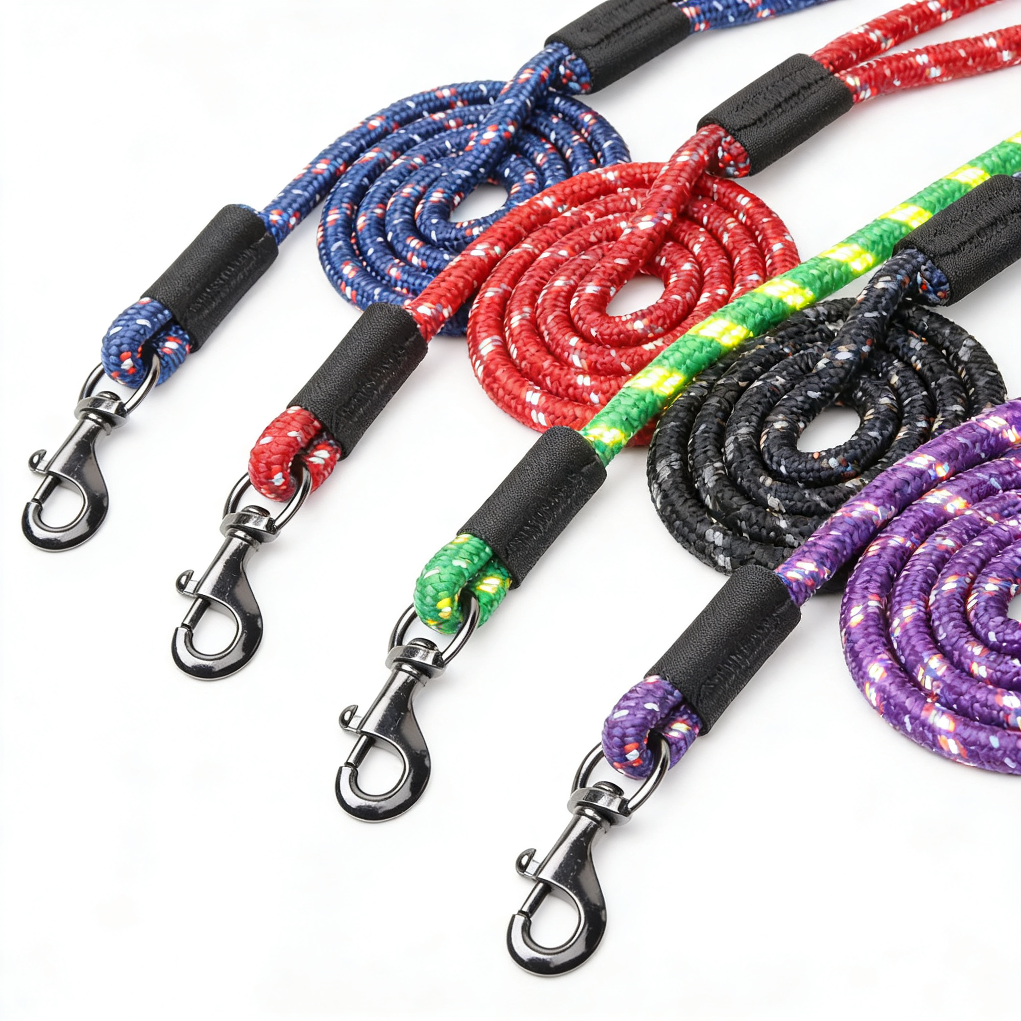 Cleaving Reflector Rope Dog Leash