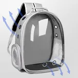 White Transparent Pet Bag