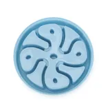 Flower Slow Feeding Plastic Bowl