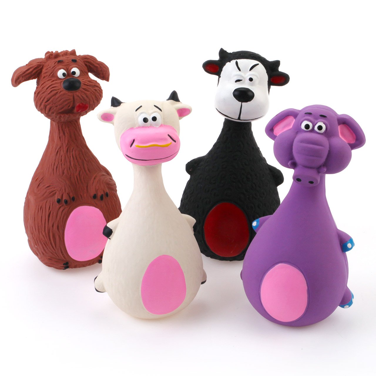 Quality Latex Animal Chew & Squeaky Toy