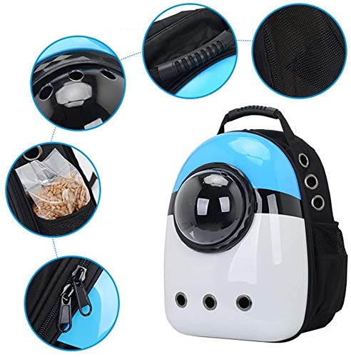 Blue White Pokemon Pet Backpack