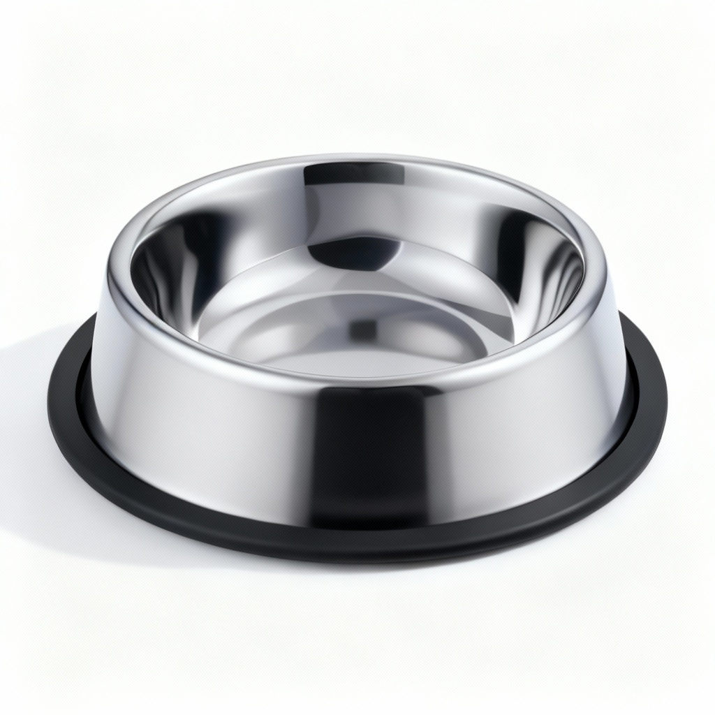 600ml Stainless Steel Pet Bowl