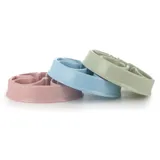 Flower Slow Feeding Plastic Bowl
