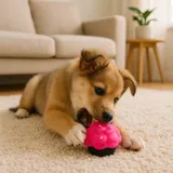 Cup Cake Squeaky Toy